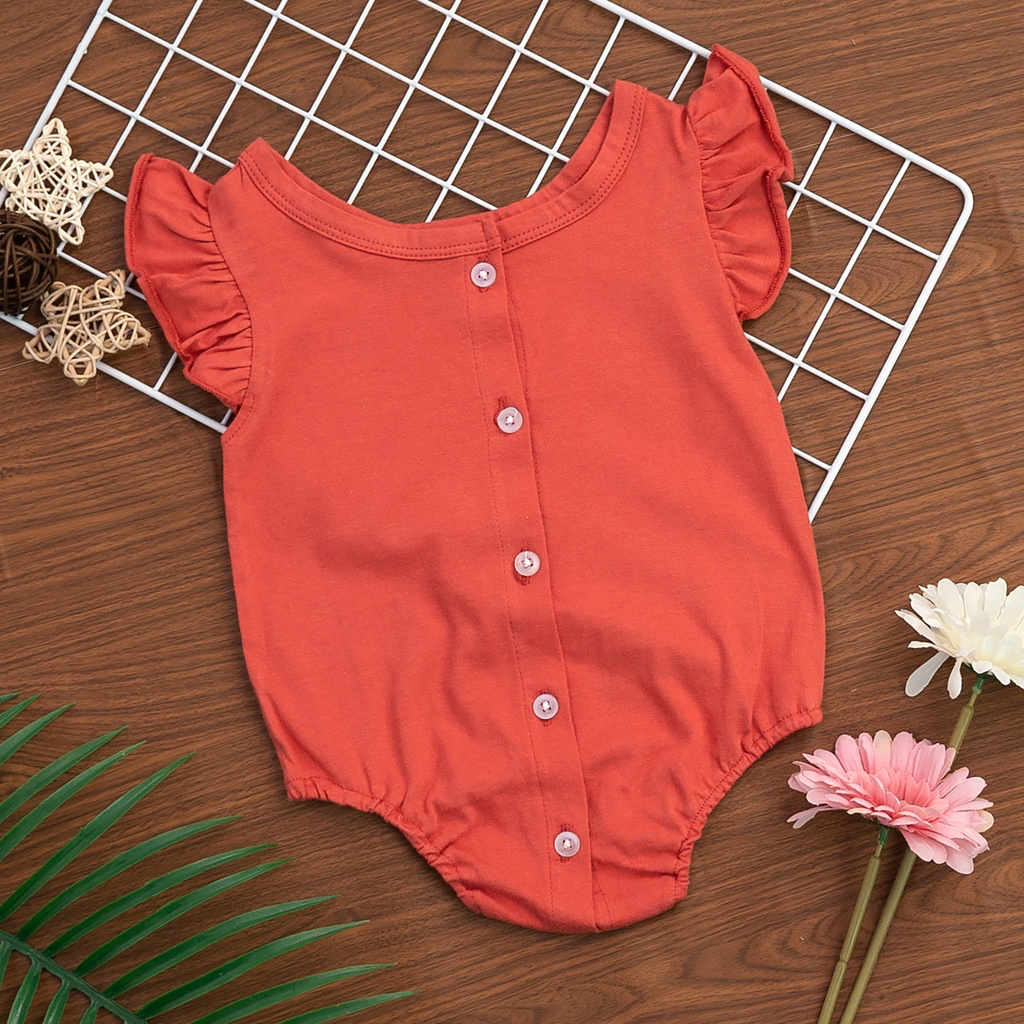 Girl Rompers FC Chestnut Red